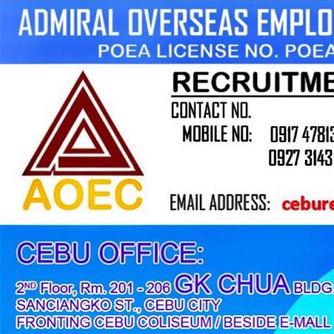 admiral agency cebu